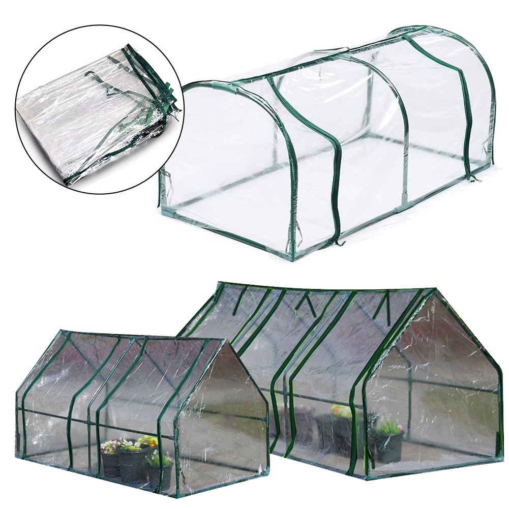 Greenhouse Cover Garden Gardening Warm Waterproof Greenhouse Portable Flower Room Plastic Hothouse C