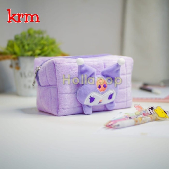 

[Promo] Tempat Pensil Pouch Boneka Kuromi Cinnamoroll Melody Pompompurin - Krm