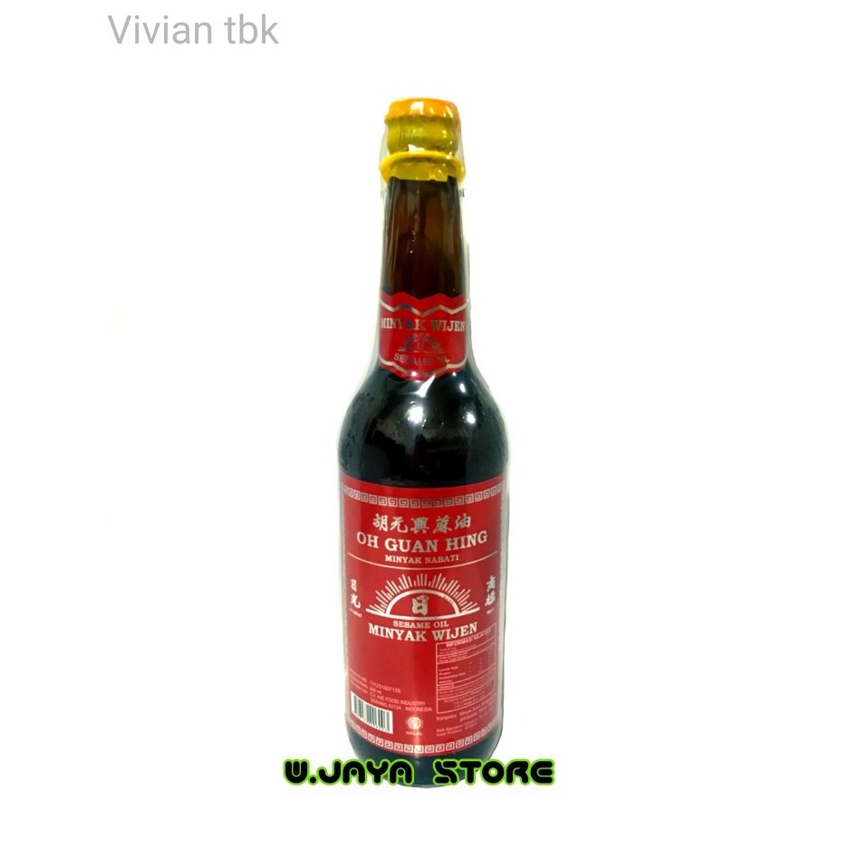 

vv OH GUAN HING SESAME OIL / MINYAK WIJEN MATAHARI 600ml