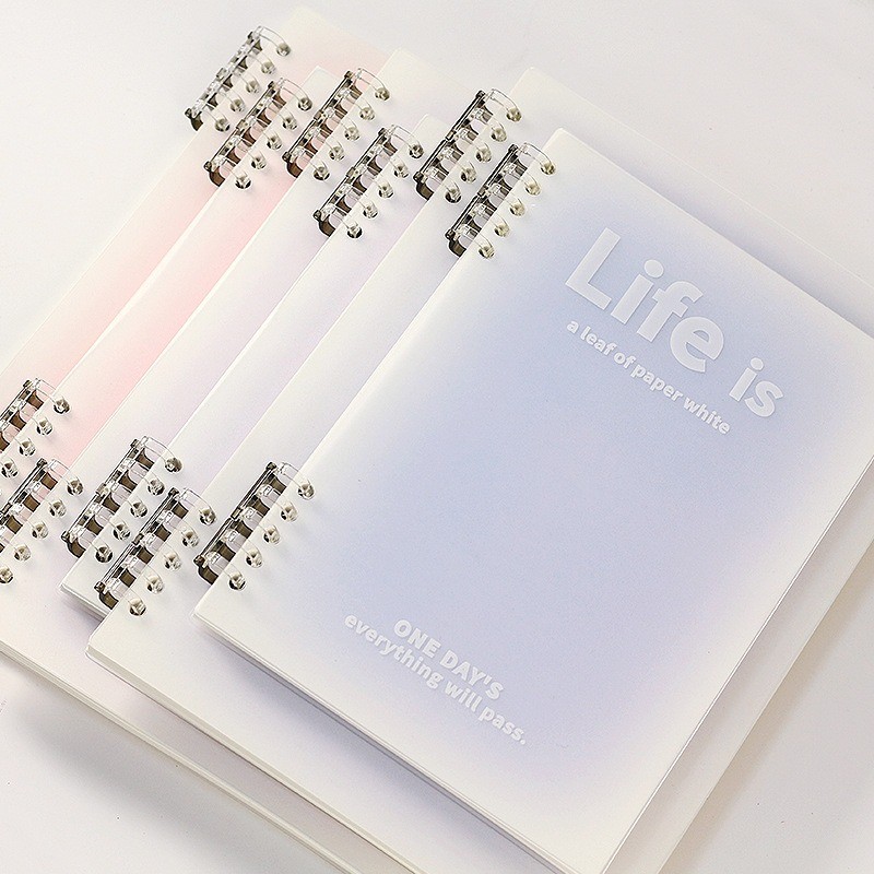 

Buku Binder A5 B5/Notebook Aesthetic Korea Besar /Buku Catatan Lucu/ Loose Leaf Notebook Notepad/Buku Aesthetic Stationery Alat Tulis Cute Notebook A5 B5