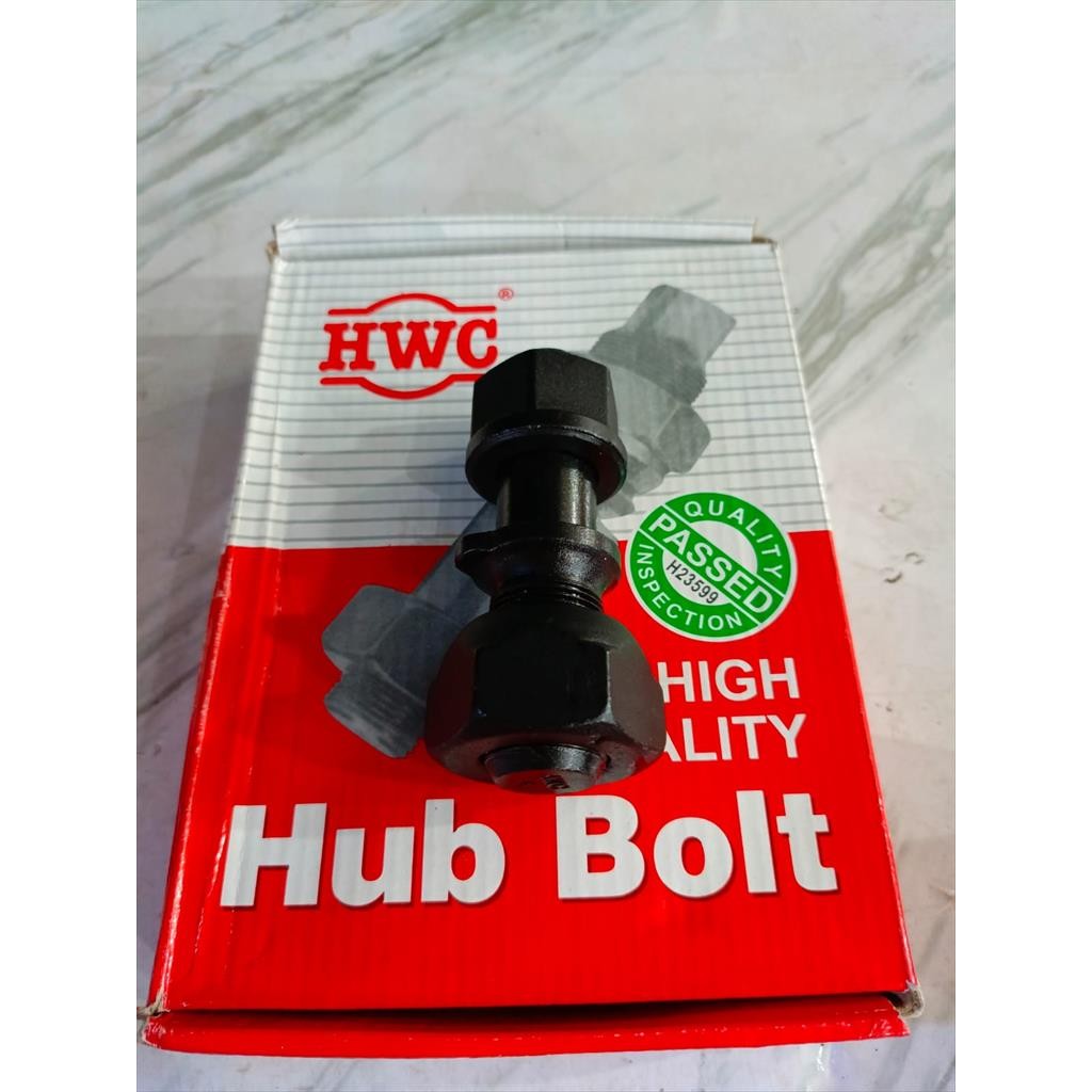Baut Roda Hub Bolt Truk Hino Lohan Ranger Depan Kiri Kuping 1 HWC