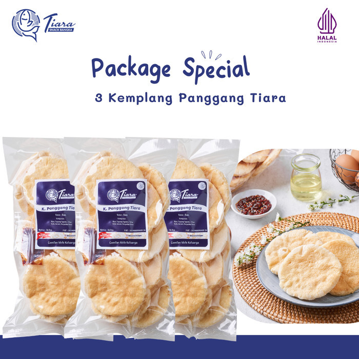 

BEST SELLER Kemplang Panggang Tiara- Package Special Tiara 1