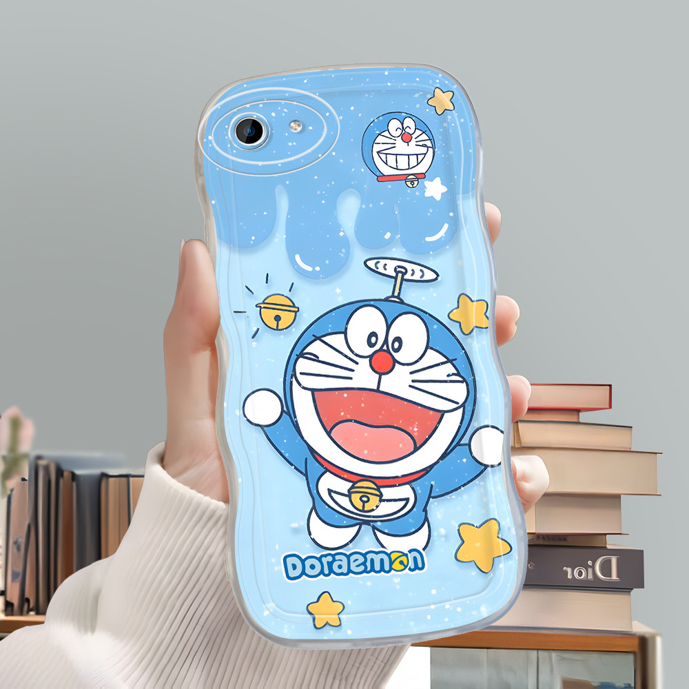 OPPO A59 F1S A1601 Untuk Hp Casing Phone Case Softcase Happy Doraemon Kesing Cassing Soft Cesing