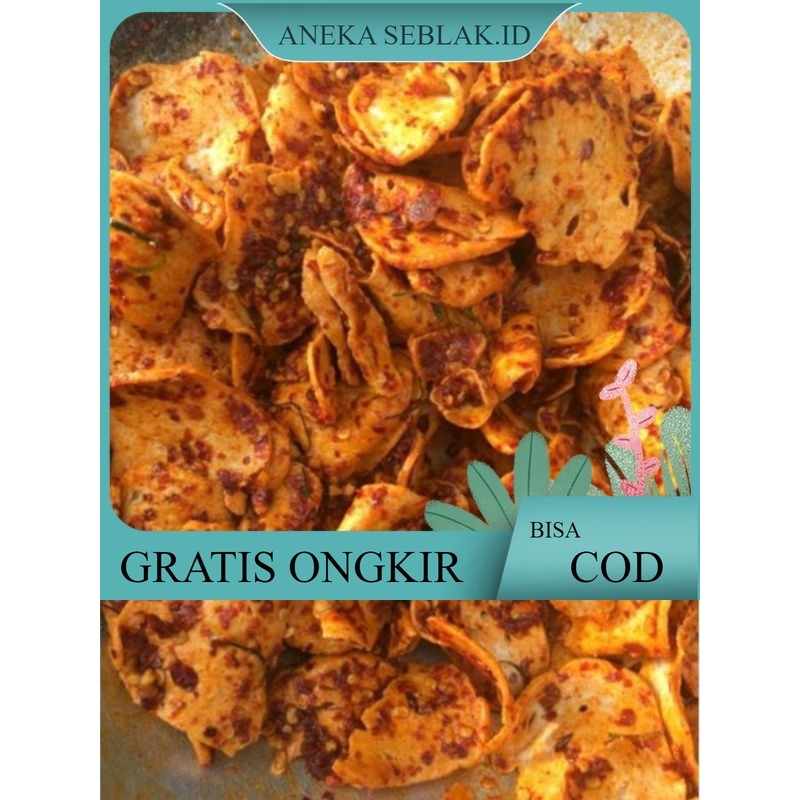 

BASRENG BULAT/BASRENG KOIN PEDAS EXTRA DAUN JERUK ISI 1 KG