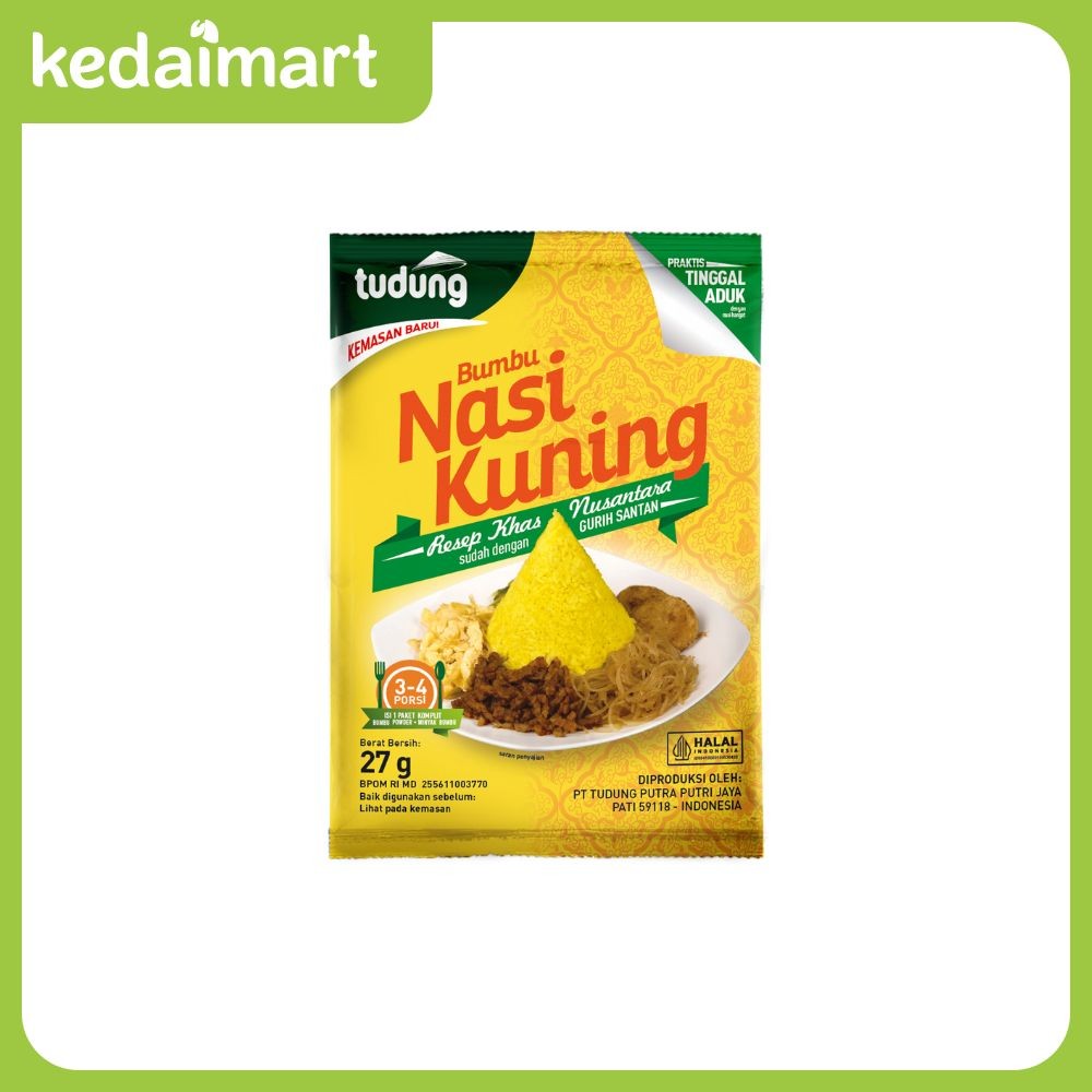 

Tudung Bumbu Nasi Kuning 27 Gram