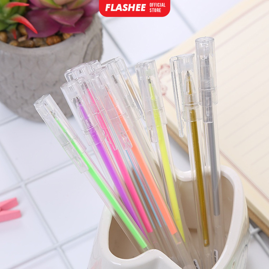 

Color Gel Pen Pulpen Narita Warna Tip 0.5m ColorUp! Gel Pen Pena Gel Color