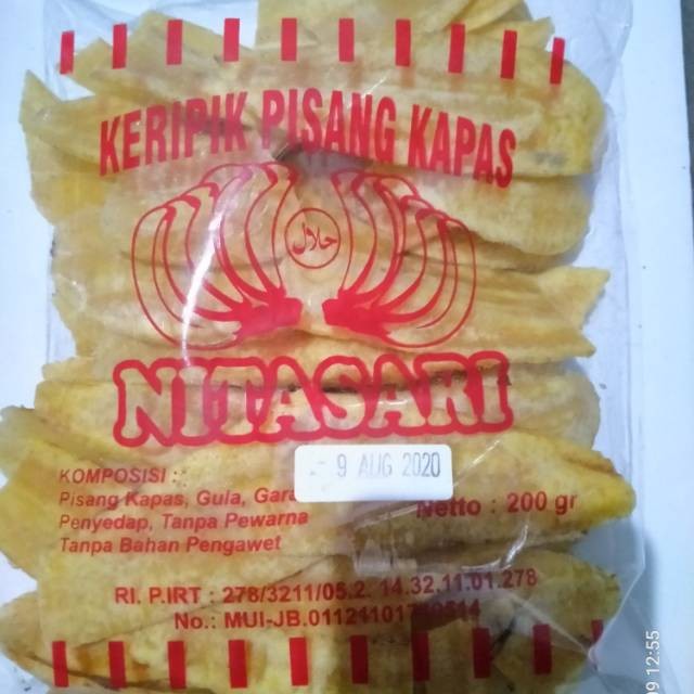 

Keripik Pisang Kapas Nitasari