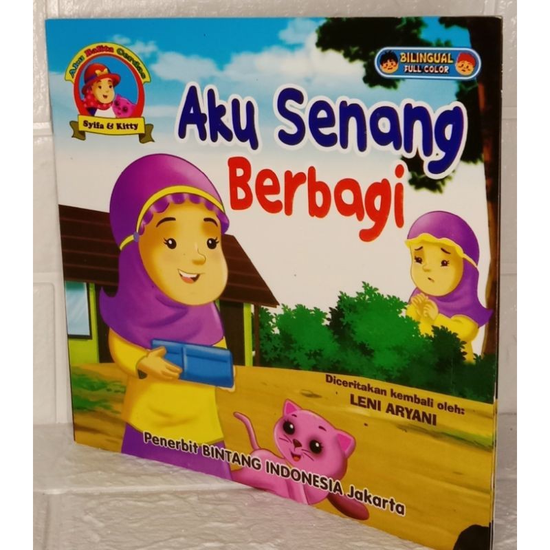 

buku seri cerita anak muslim Shifa &Kitty Aku Senang BERBAGI