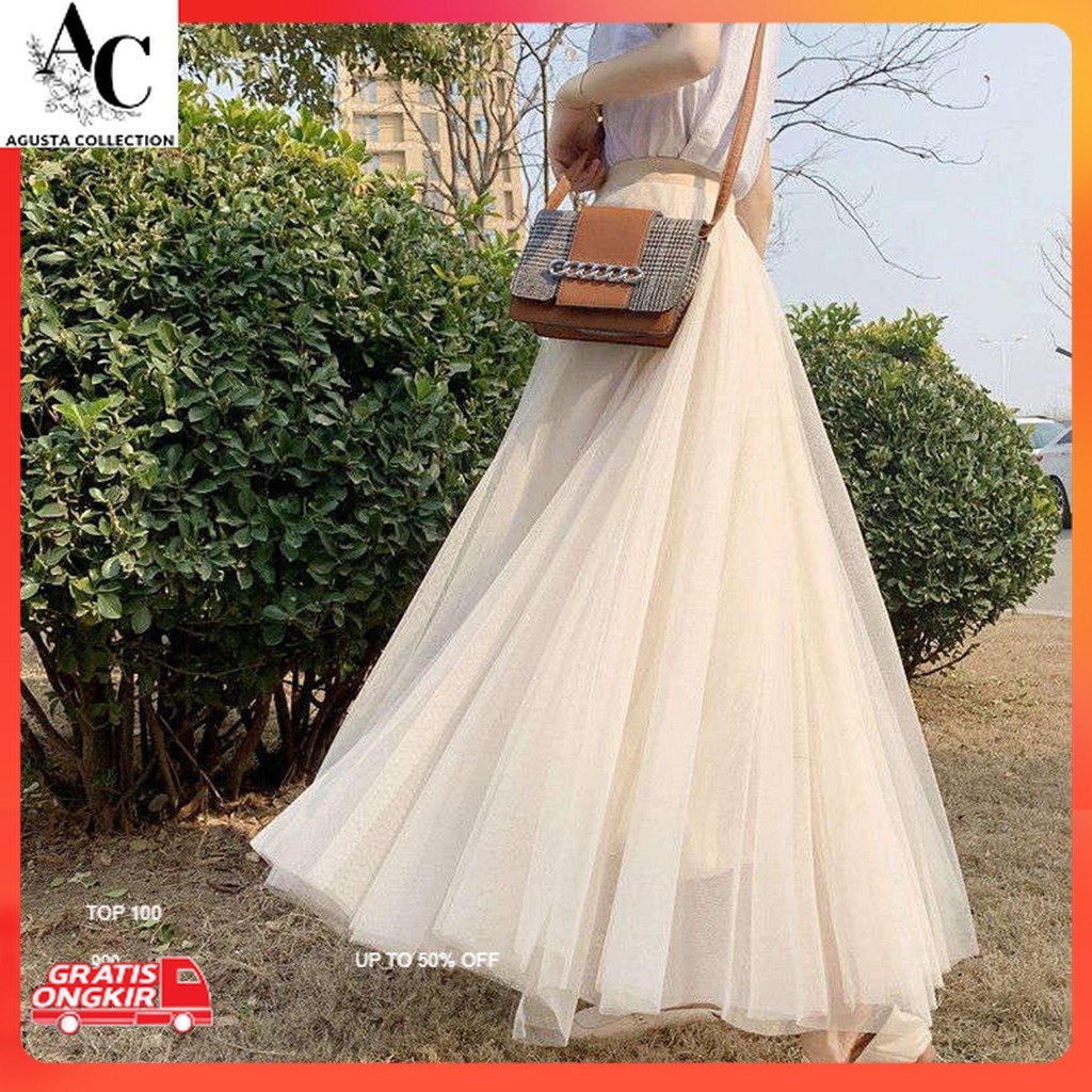 Rok Korea / ROK TUTU 3LAYER PECAH 8 BAHAN PREMIUM BANGKOK BKK,5788