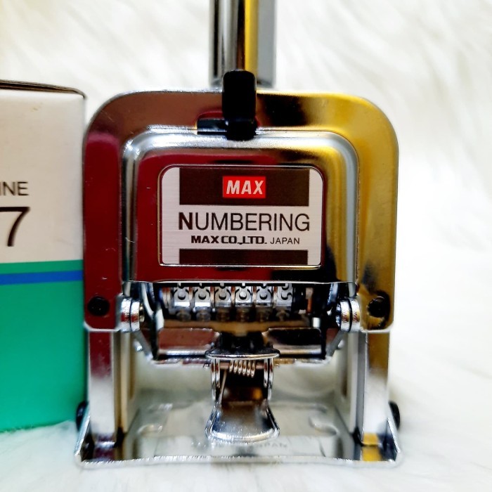 

MAX NUMBERING MACHINE N-607 / 6 DIGIT