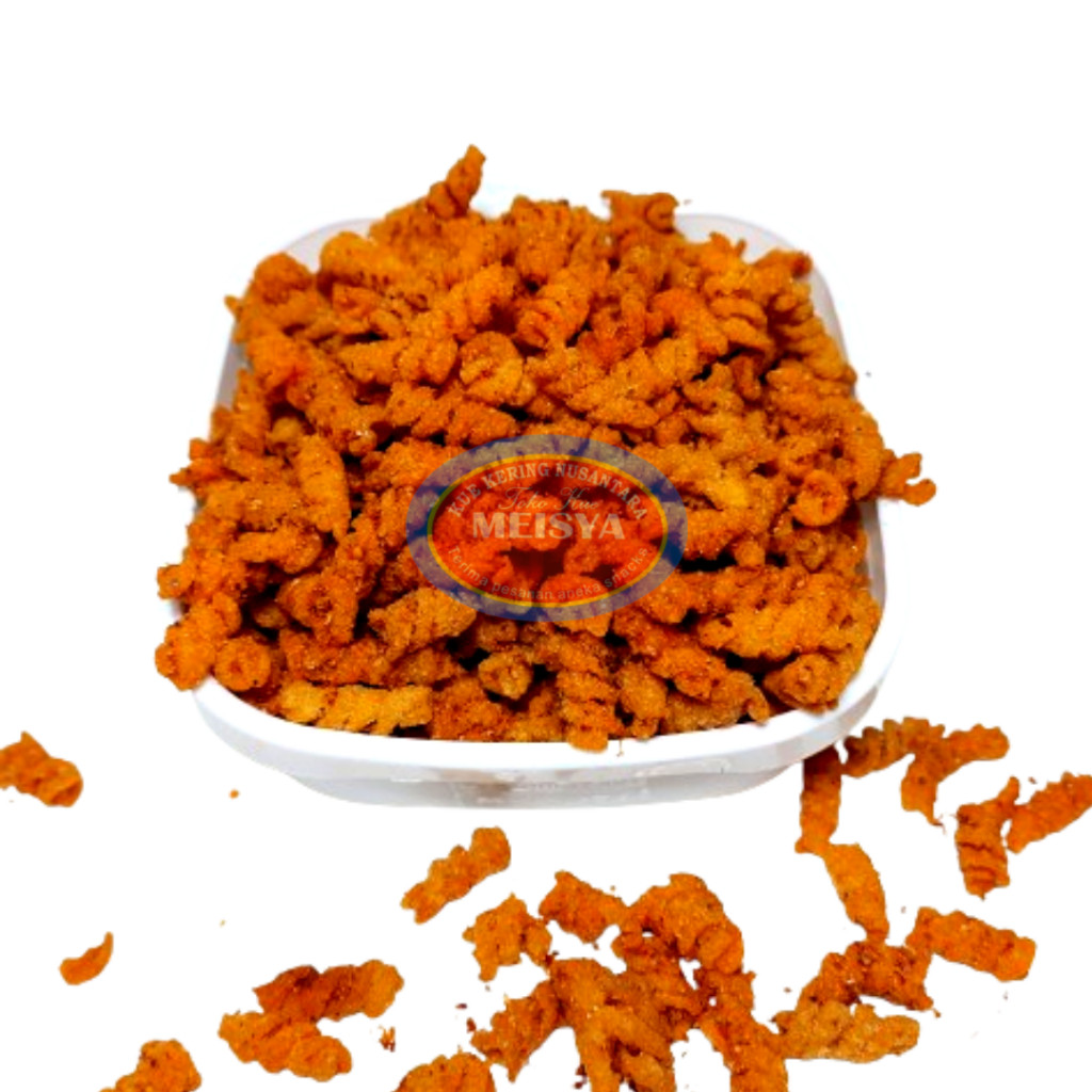 

Makaroni Spiral Rasa Asin Dan Pedas 250gr