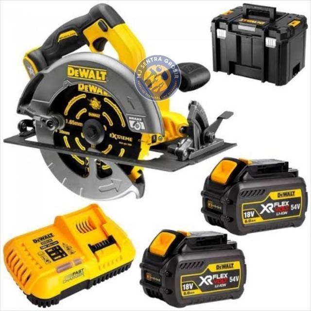 mesin circular 54V Cordless Circular Saw 2x6.0Ah FLEXVOLT DCS575T2-KR Dewalt ORIGINAL PRODUC