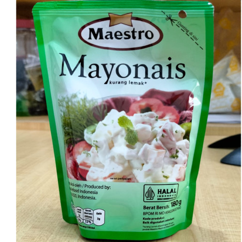 

mayonaise maestro 180g