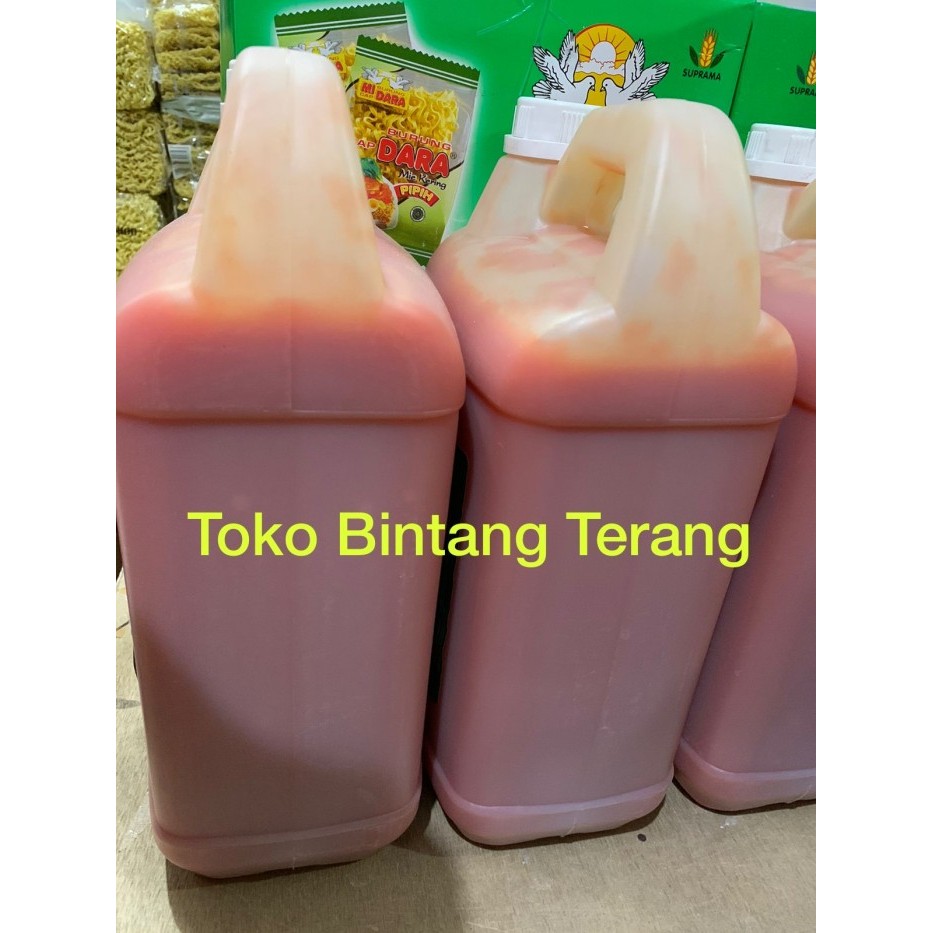 

Delmonte Sambal Extra Hot Jerigen 5,5 / 5.5 kg Del Monte Dirigen 5 kg