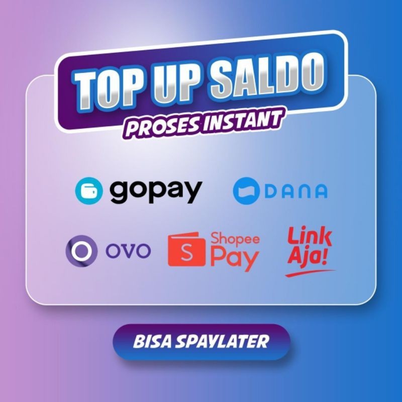 

TOP SALDO & PULSAA SEMUA OPERATOR READYYY