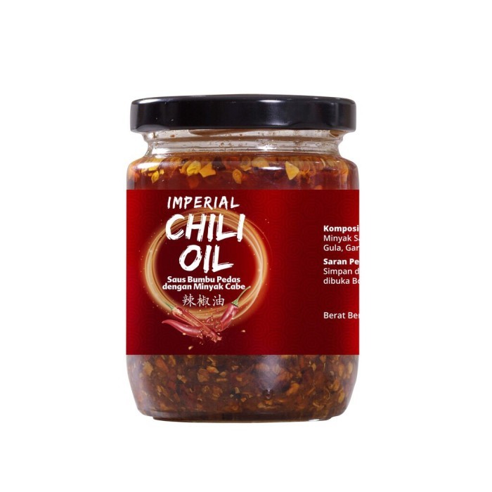 

New[Promo] CHILI OIL BY IMPERIAL KITCHEN & DIMSUM ( 100 % ORIGINAL GUARANTEE )