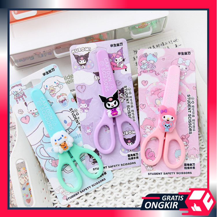 

GRATIS ONGKIR - S6418 Gunting Lucu Motif Karakter / Mini Scissors Portabel / Alat Tulis Anak Sekolah