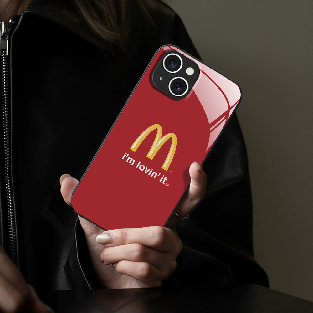 Latar belakang mcdonald Mewah Kompatibel Untuk IPhone XR 15 13 14 11 12 Pro Max 15 14 8 7 Plus 7Plus