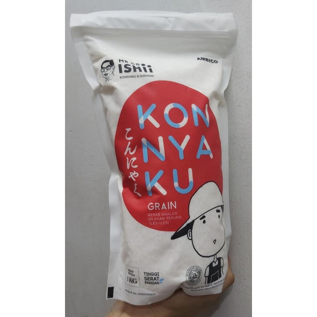 

Beras Shirataki 1000 gram / 1kg cocok untuk diet keto