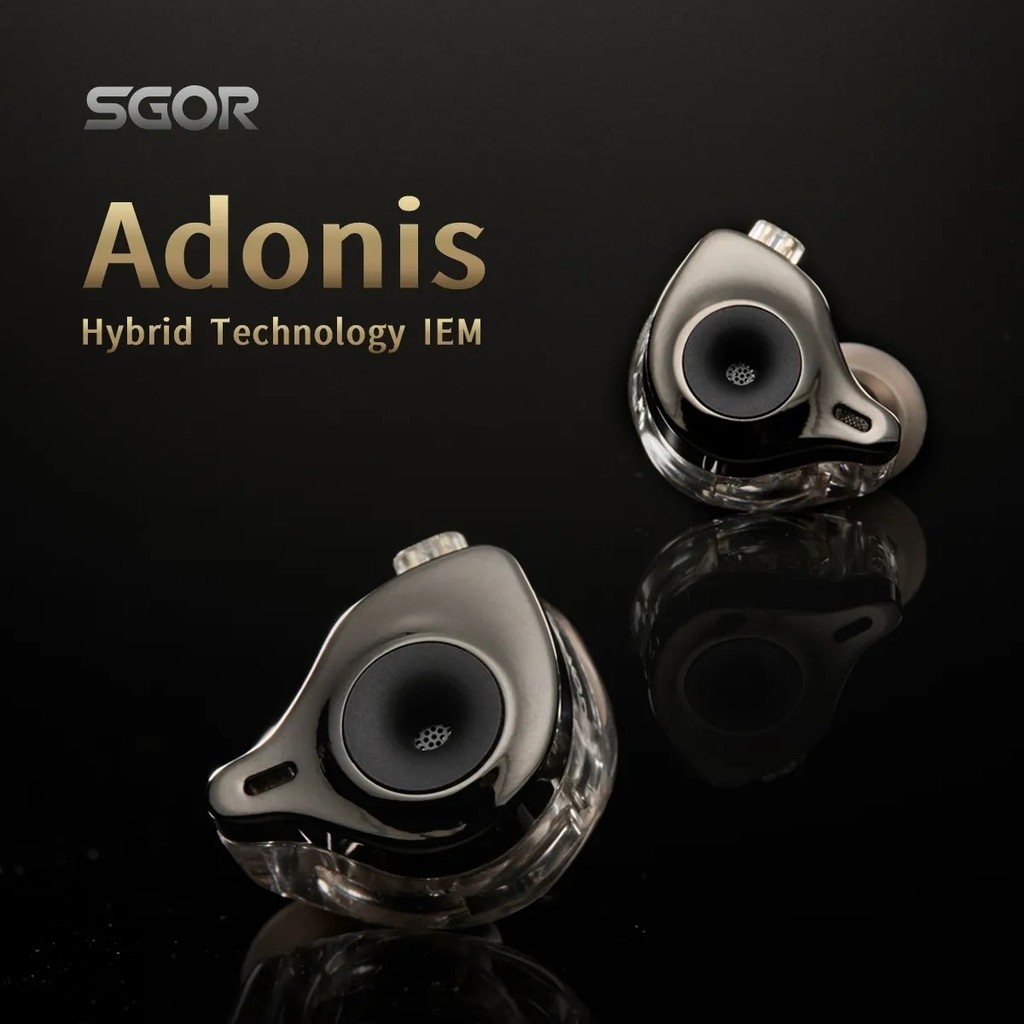 SGOR Adonis 1DD+1BA Hybrid Technology Earphones In Ear Monitor HIFI Super Bass Earbuds High Sound Qu