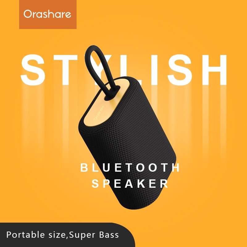 Orashare BS01 Speaker Bluetooth Portabel Nirkabel TWS Speaker Bluetooth Super Bass Bluetooth 5.0
