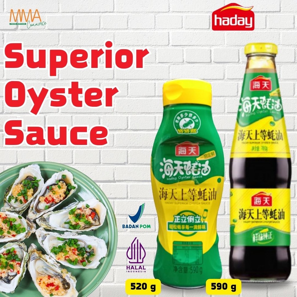 

Haday Superior Oyster Sauce / Sauce Oyster / Saus Tiram / Saos Tiram Haday Khas China