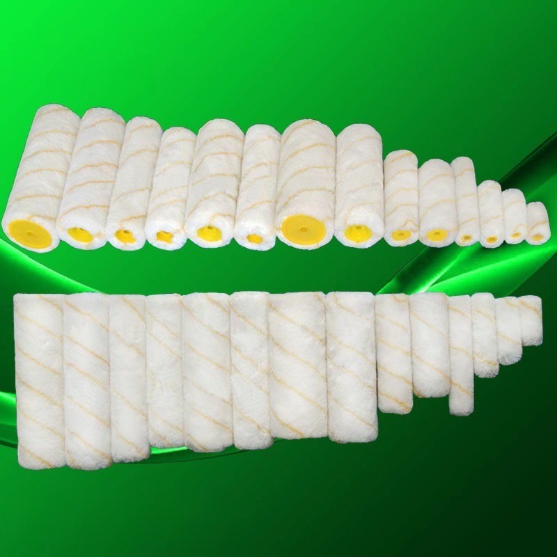 

4-inch paint roller brush 10x3cm acrylic coarse wool medium wool large coarse roller brush tool latex paint brush