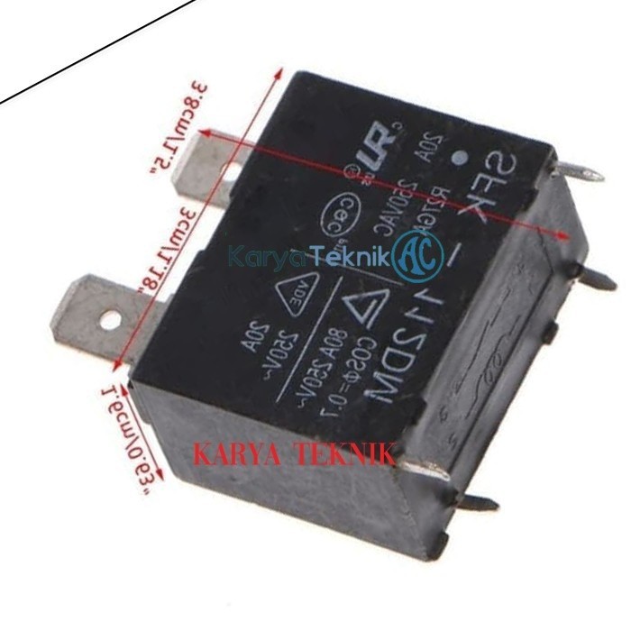 Relay Indoor AC SFK Relay modul PCB selain Omron Sanyou JQX