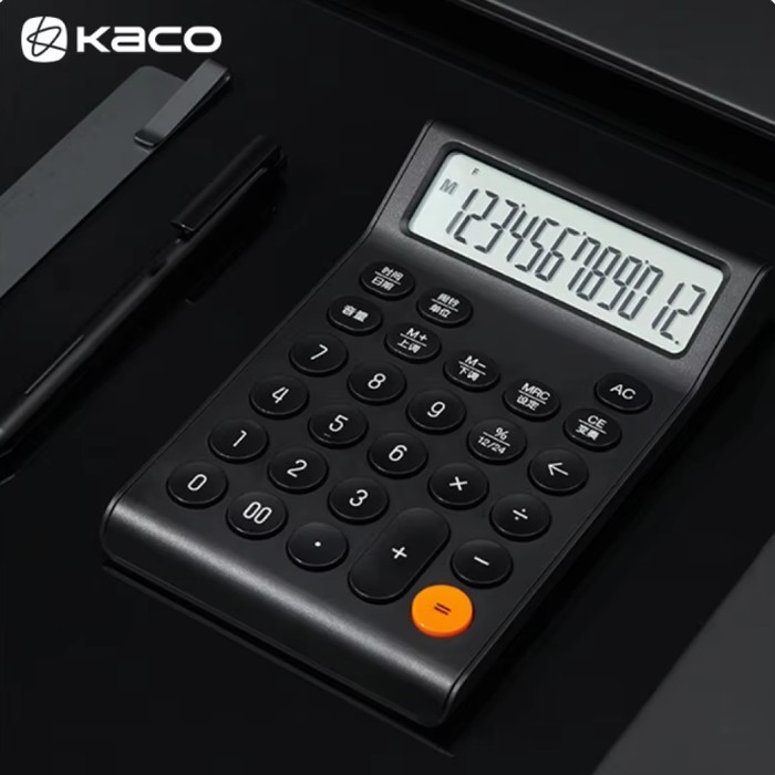 

TRFF Calculator Kalkulator 12 Digit Large Screen Battery K1429