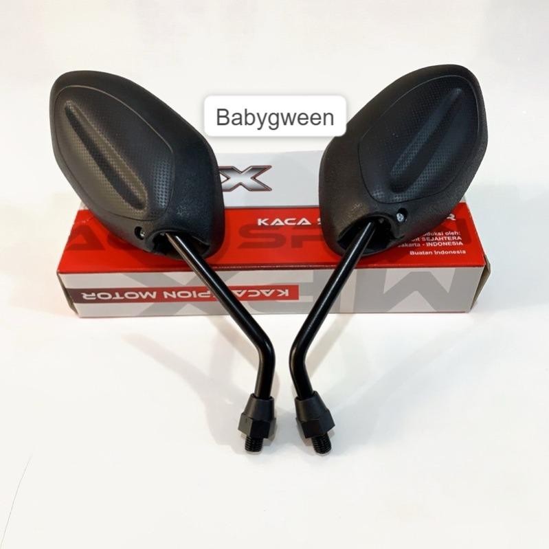 Kaca Spion Motor Beat Karbu/Beat FI ESP/Vario 110/Spacy/Genio/Supra X 125/Supra Fit/Revo/Blade/Khary