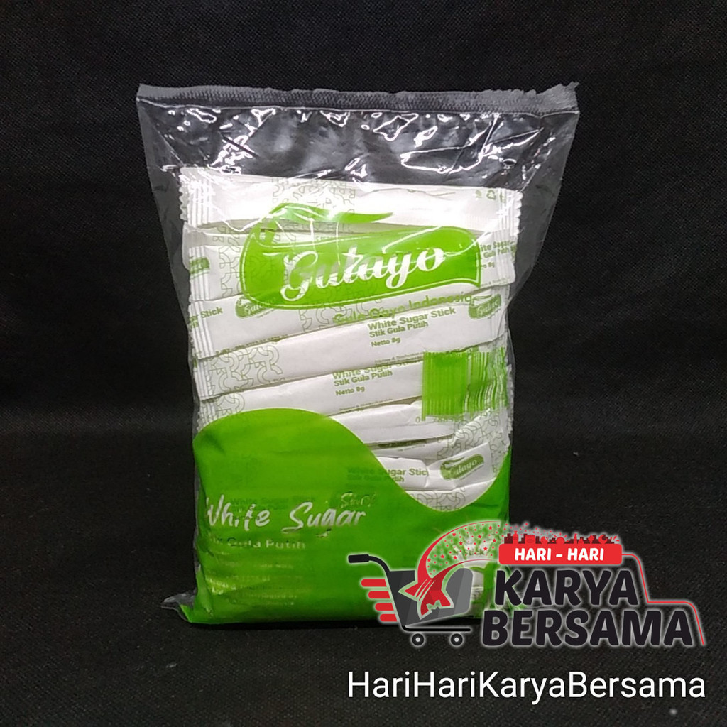 

GULAYO GULA STICK WHITE SUGAR 480GR