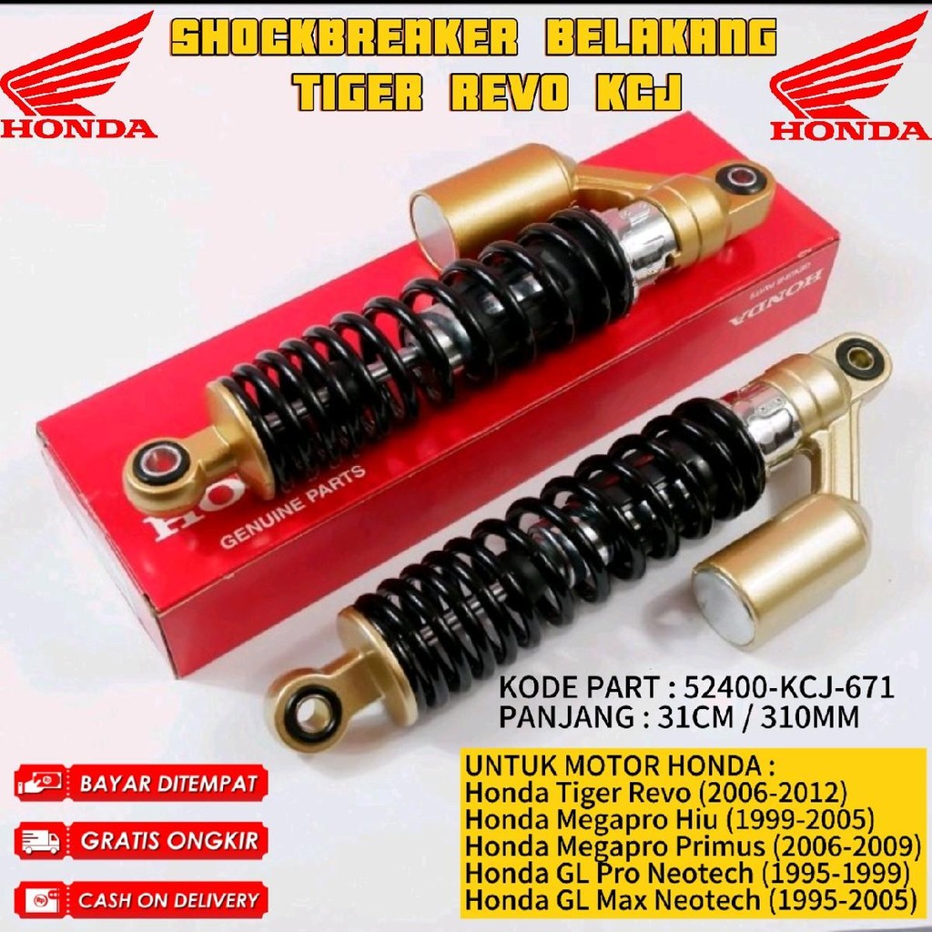 ShockBreaker Belakang Tiger revo shockBreaker Belakang tiger original