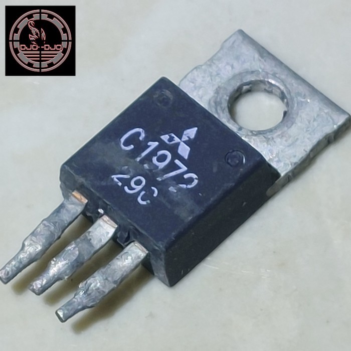 C1972 To-220 Original Cabutan 2SC1972 2SC 1972 Mitsubishi Transistor NPN RF Power Amplification VHF 
