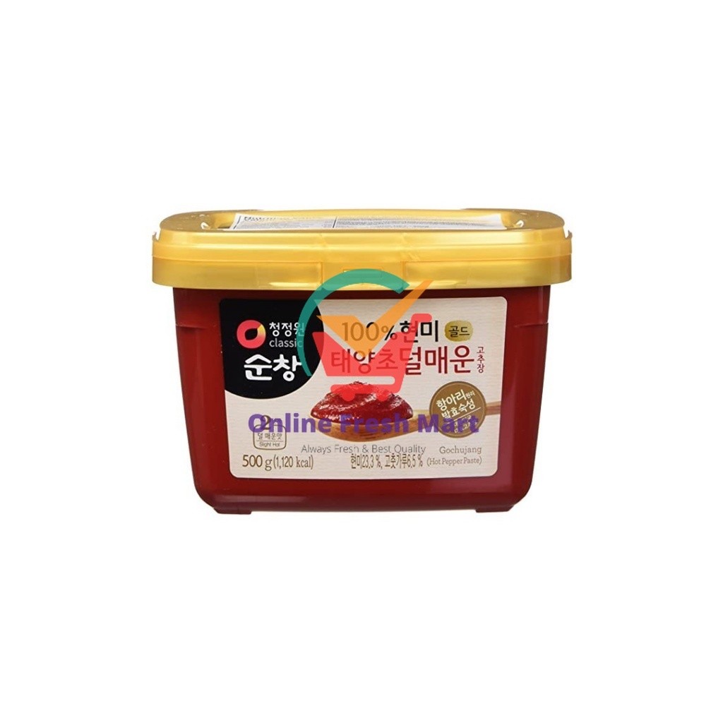 

Daesang Chung Jung One Sunchang Gochujang Saus Pasta Fermentasi Cabai Korea 500g - Online Fresh Mart Denpasar