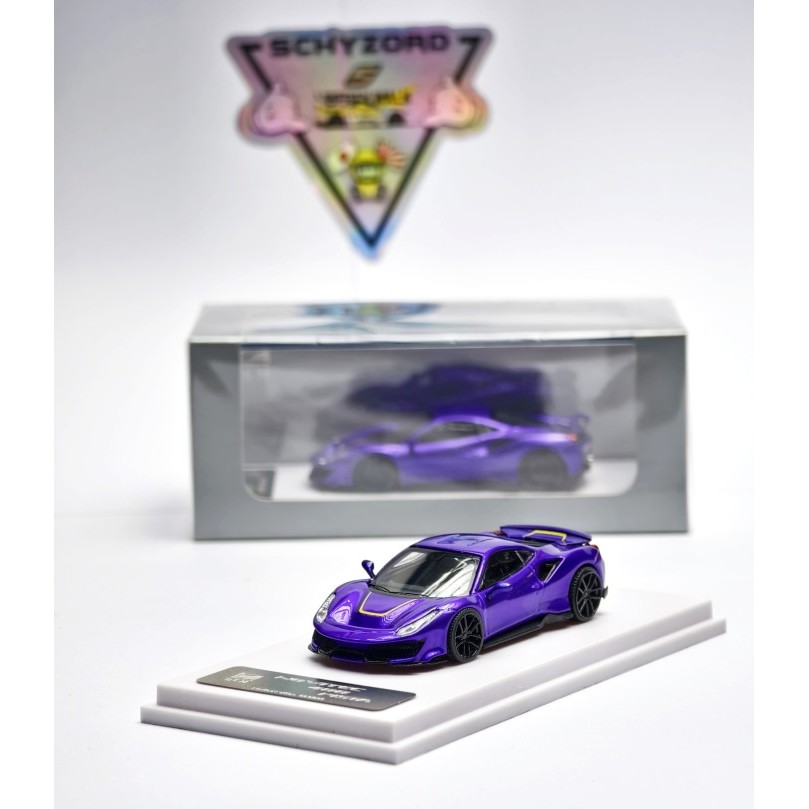 DCM Ferrari Novitec 488 Pista Italy Limited Edition Midnight Purple