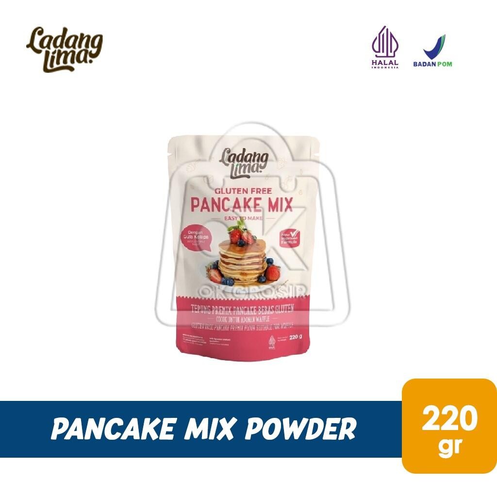 

Pancake Mix Tepung Premiks Ladang Lima Extra Cranberry Instant (kemasan 220gr)