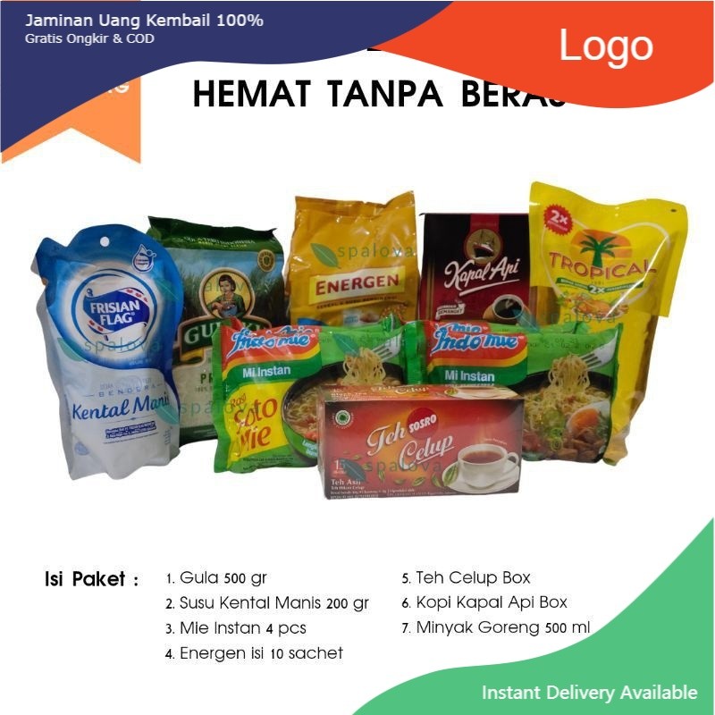 

Paket Sembako Hemat Tanpa Beras - Xasanova