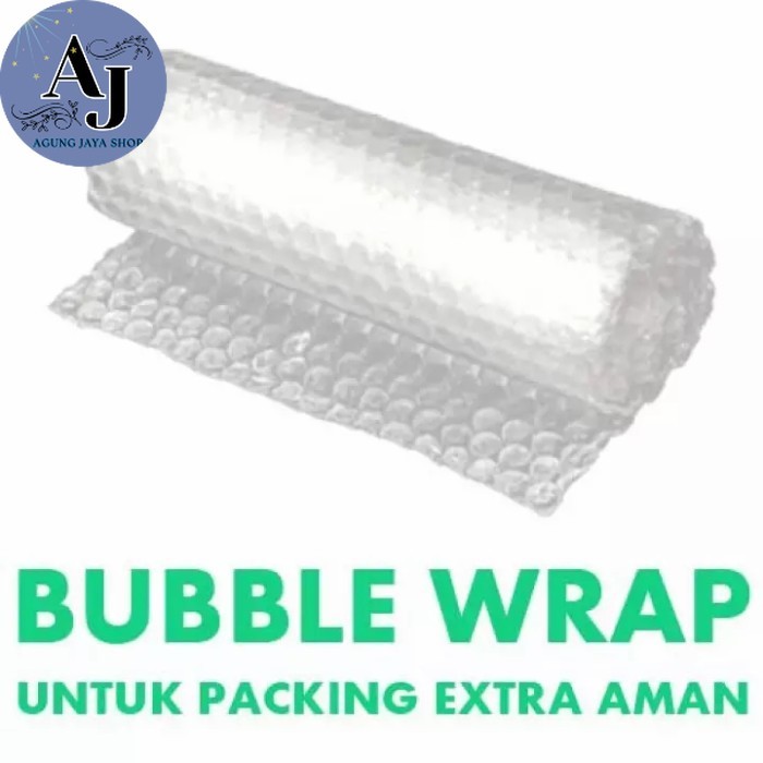 

AJstore - Extra Bubble Buble Wrap Tambahan Pelindung Pengaman Paket Ekstra Ori