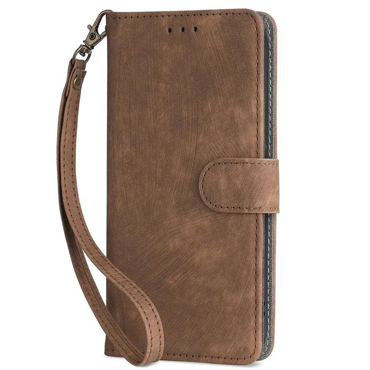 Casing HP Huawei Mate 60 Pro Plus 5G Casing Dompet Anti-pencurian Sikat Magnetik Flip Kulit Penutup 