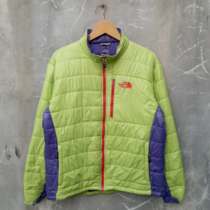 jaket gelembung puffer the north face TNF second