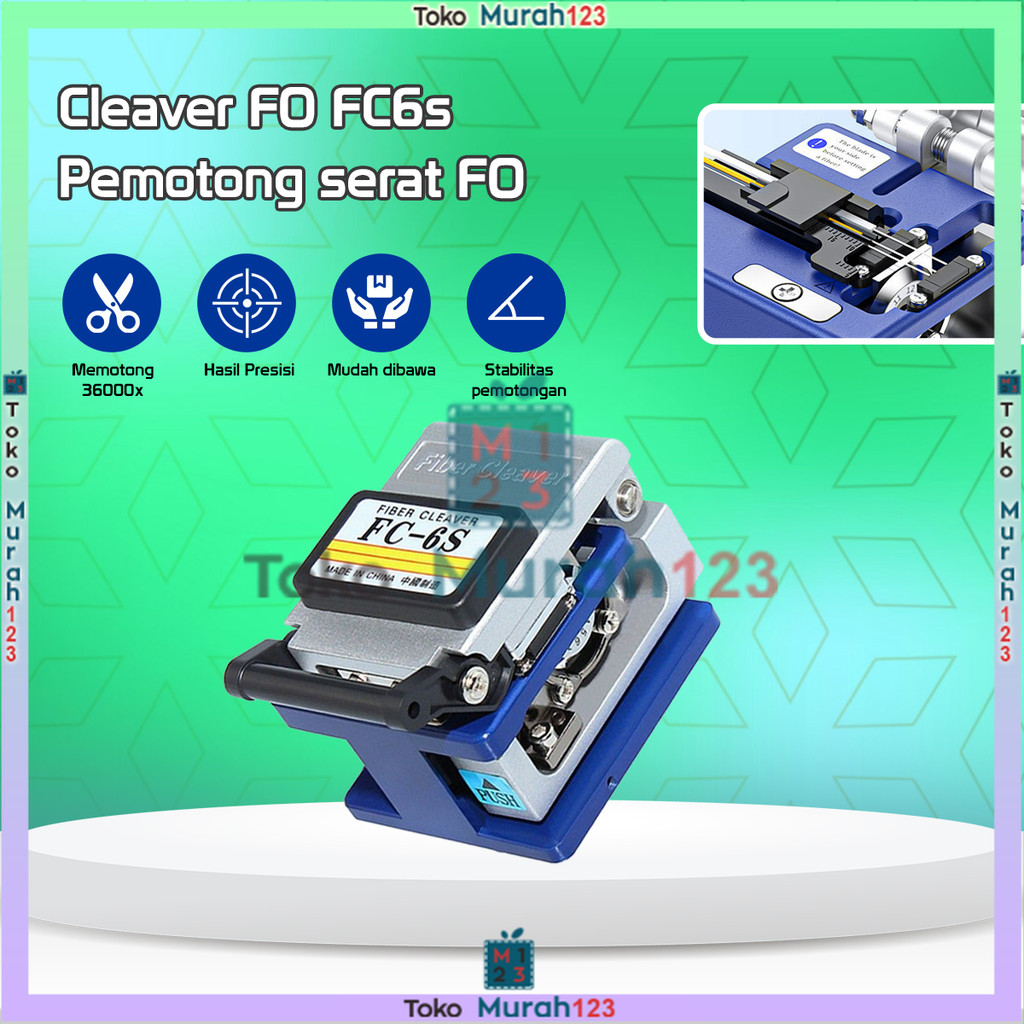 Fiber Optik Konektor CLEAVER FC-6S FTTH