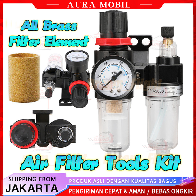 UMA710 Air Filter Regulator / Saringan Kompresor Double Air Filter Regulator Atau Saringan Kompresor