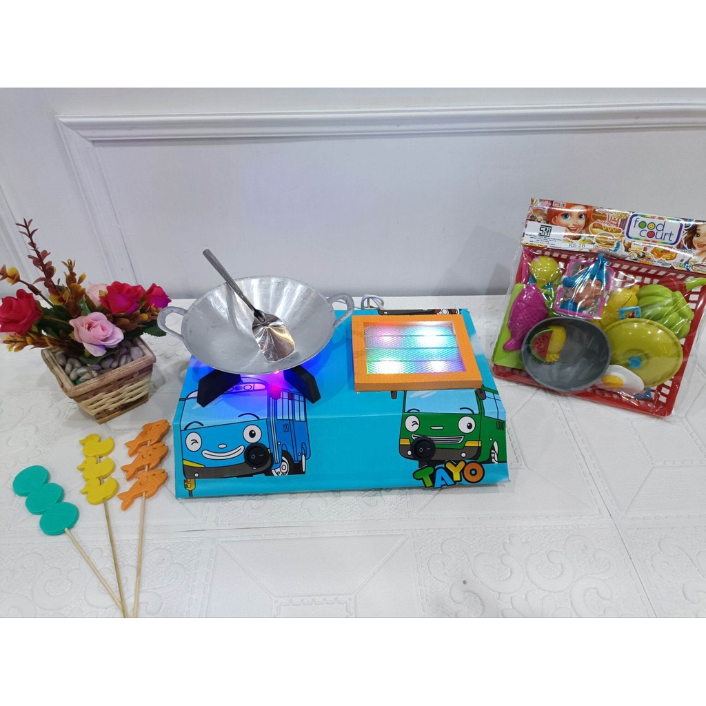 mainan kompor lampu bisa nyala