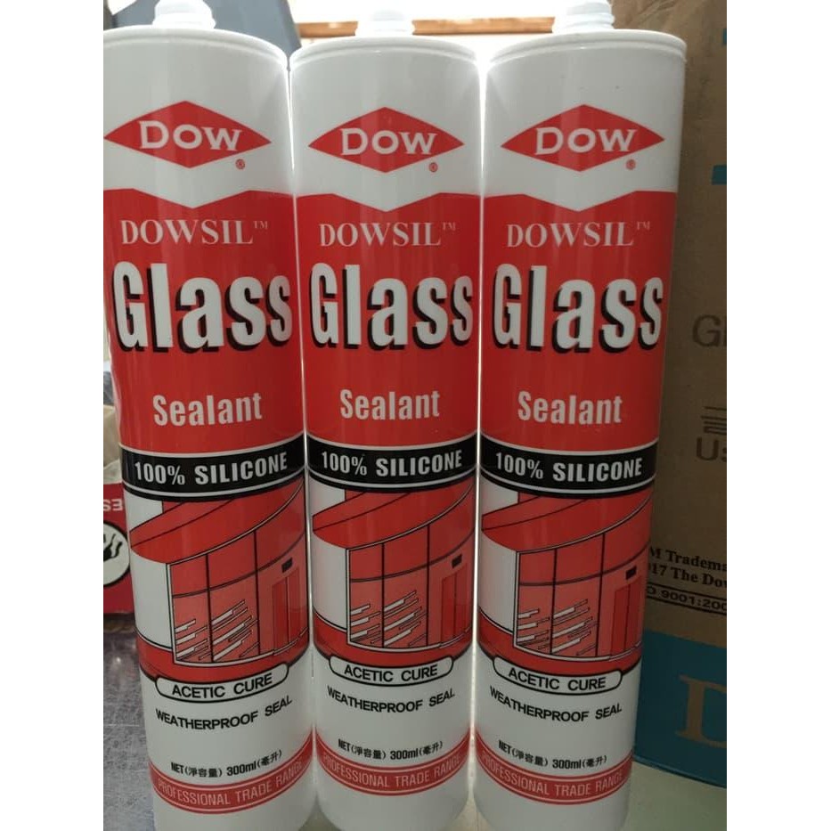 LEM BOTOL SILICONE DOWSIL PUTIH