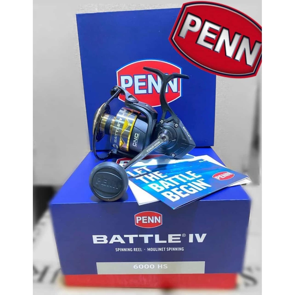 sale Reel PENN BATTLE IV 1000 2000 4000 4000HS 5000 6000 6000HS Power Handle SW -