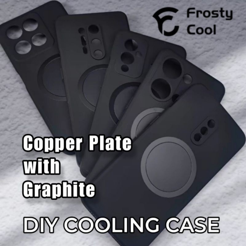 Frosty Cool DIY Cooling Case Iphone Samsung Xiaomi Iqoo Vivo Oppo Rog