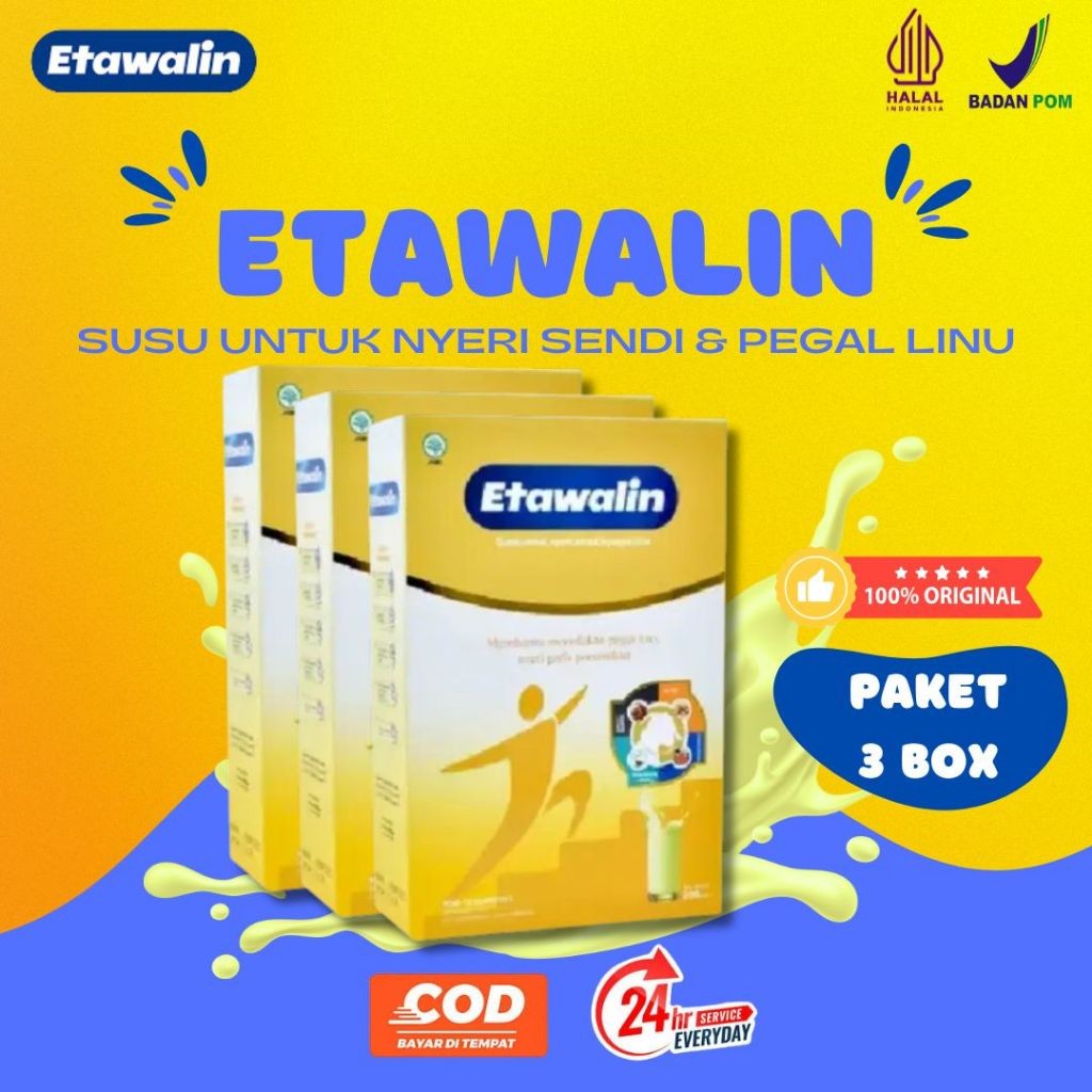 

Etawalin Original Paket 2 Box 200g - Bantu Atasi Nyeri Sendi dan Asam Urat