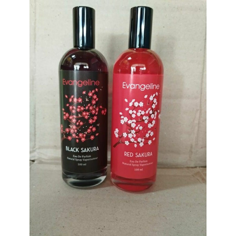 Parfum Evangeline 100ml Black Sakura Red Sakura