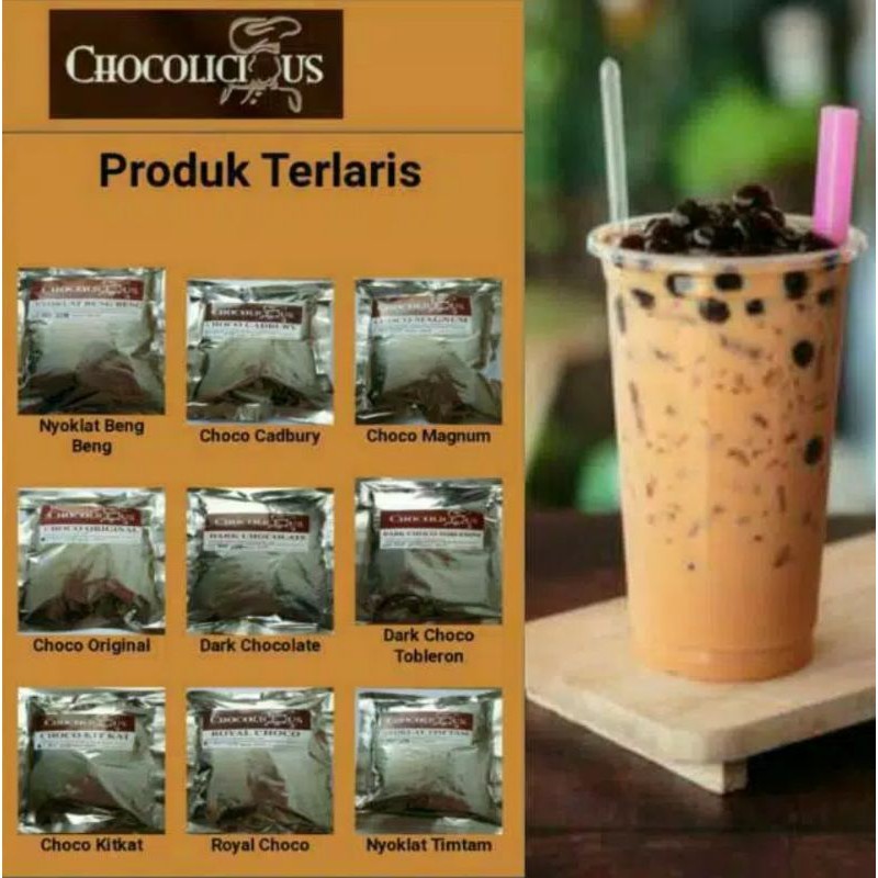

Nyoklat Bubuk Aneka Rasa Kemasan 1 kg Chocolicious