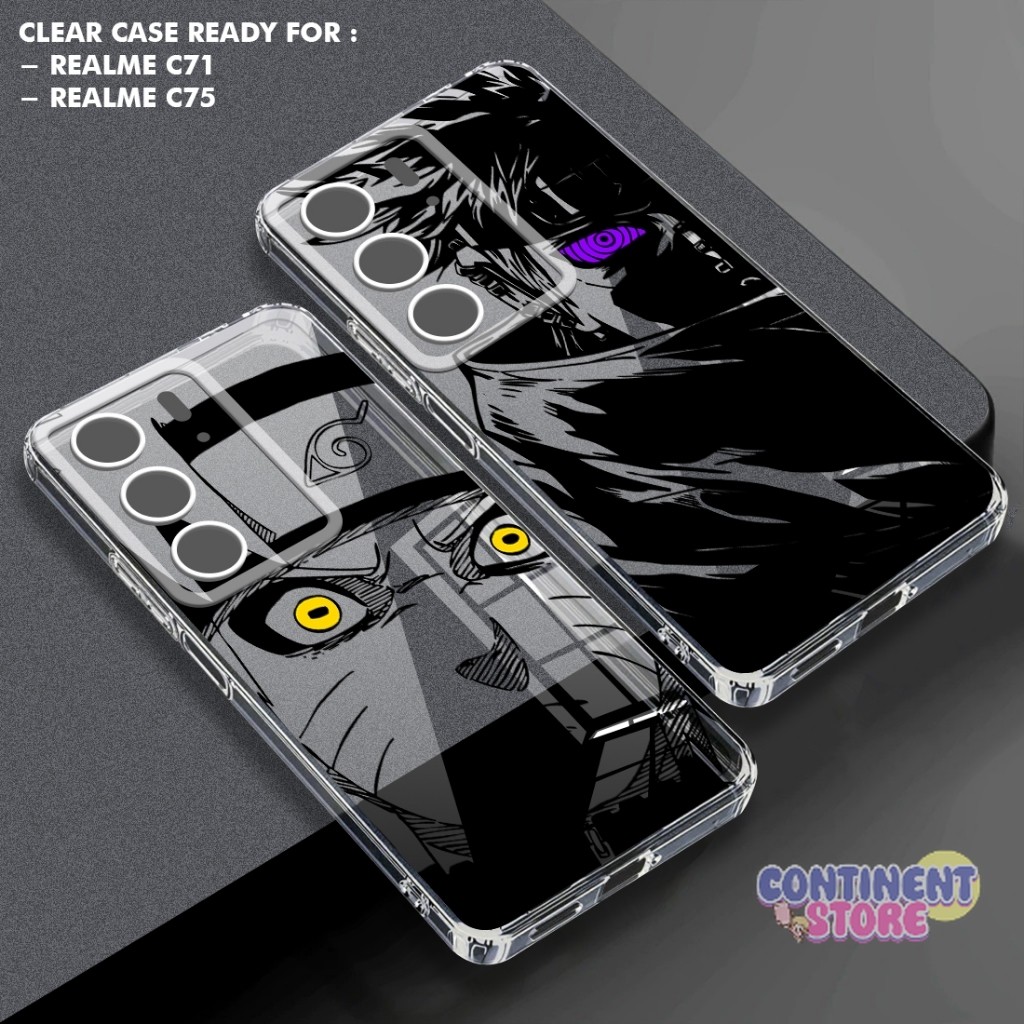 Continent Casing Bening Ready For Realme C71 Realme C75 Casing Hp GAMBAR ANIME - AN25